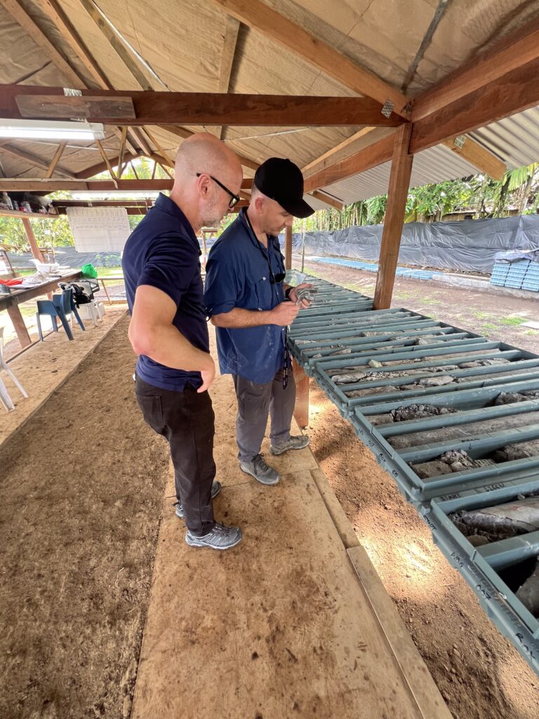 Calum & Greg Looking At Core